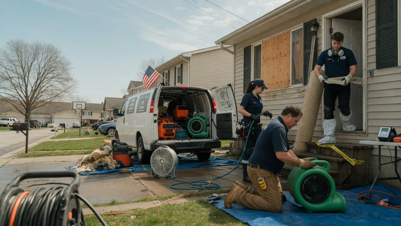 Water Damage Restoration in Bowmanstown, PA near me